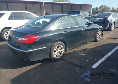 2013 Hyundai Genesis 3.8 из США, поврежденный, VIN KMHGC4DDXDU232657